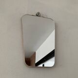 Asymmetrical free-form miniaturę mirror from the 60s-70s
