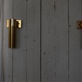 Wall lamps cylilndrique gilded