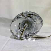 Pied de lampe en cristal de Sèvres