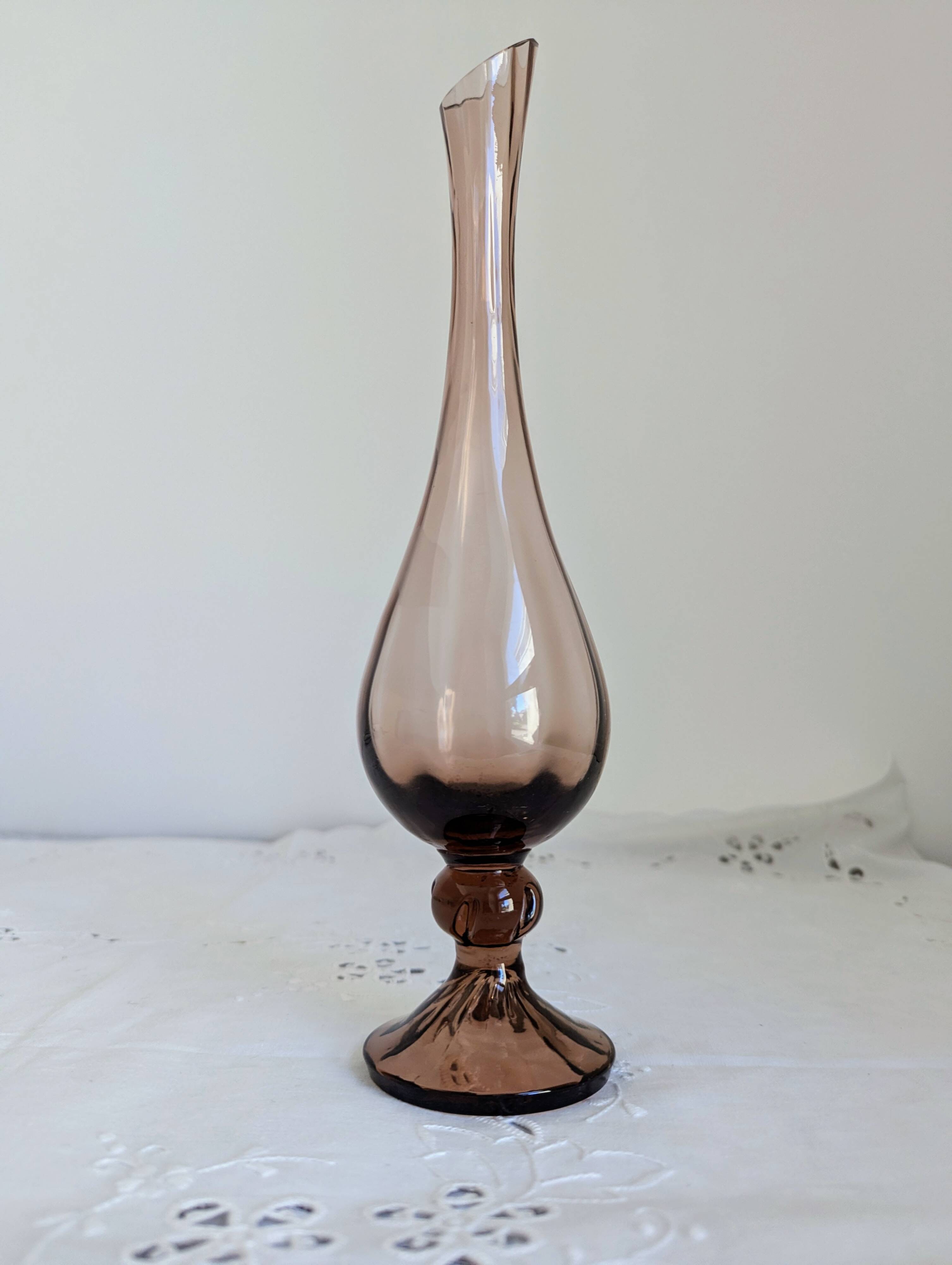 Joli soliflore en verre soufflé