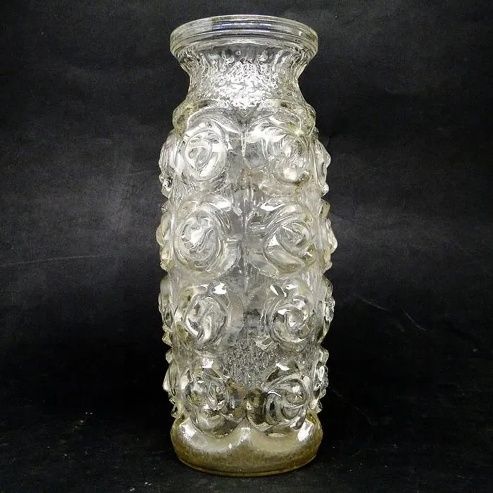J1X HSG Laura - vase ROSES transparent