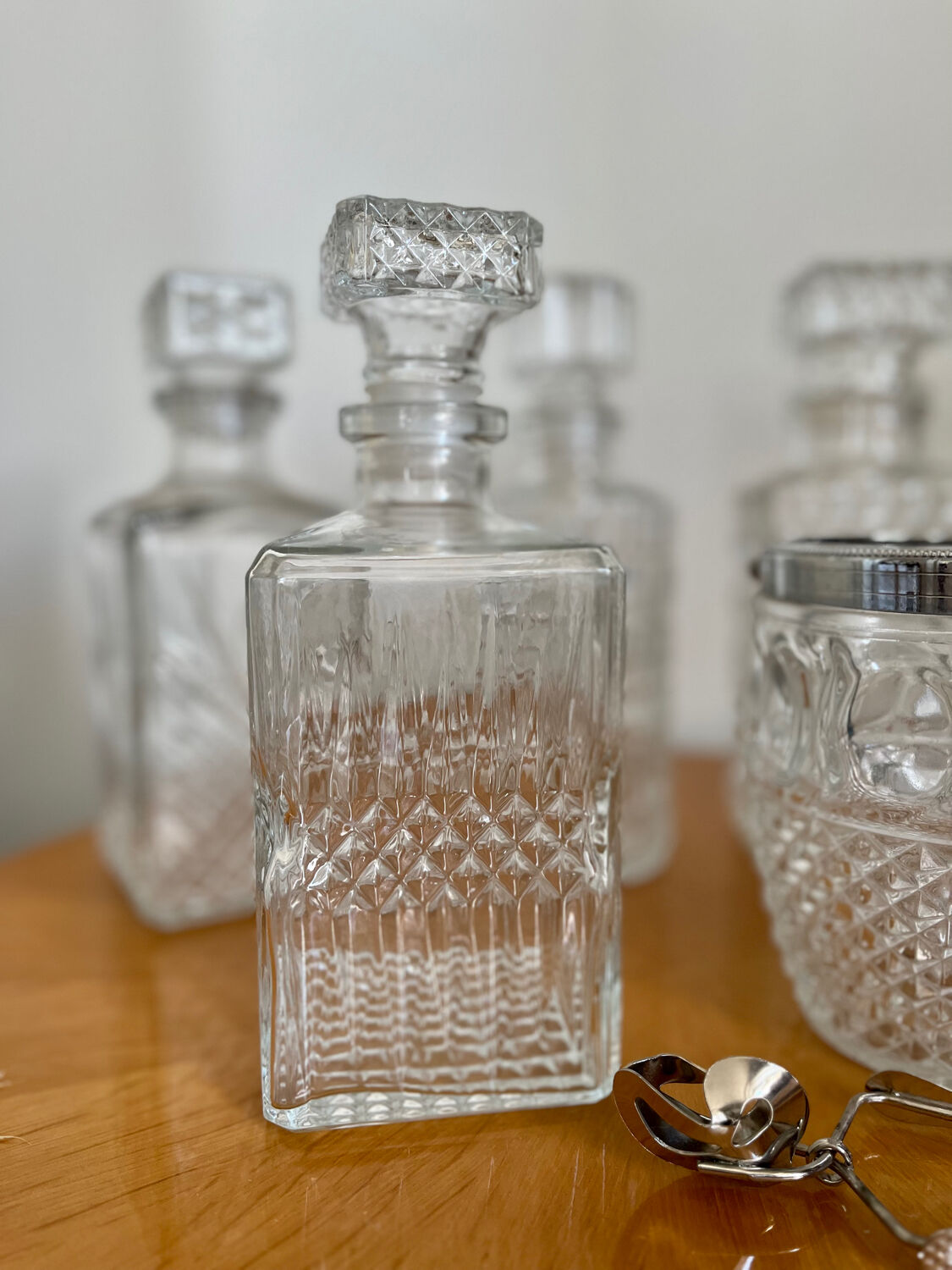 Vintage whiskey decanter 1970