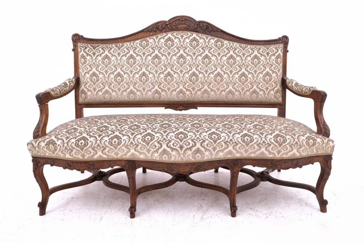Antique sofa from around 1910, France