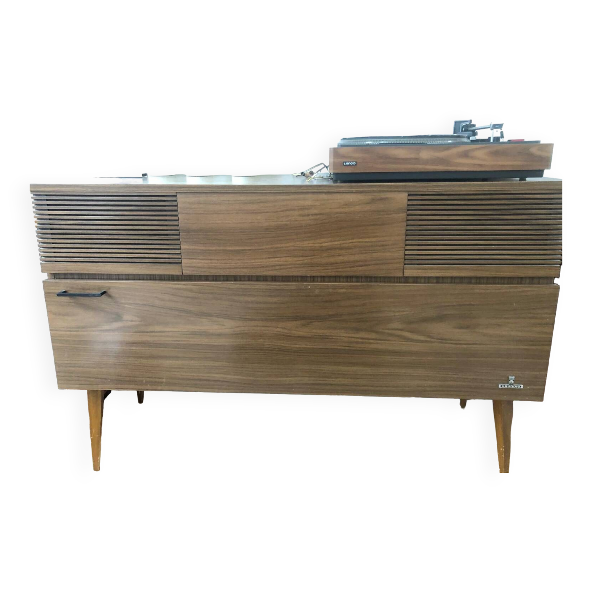 Vintage grundig radio turntable hifi unit