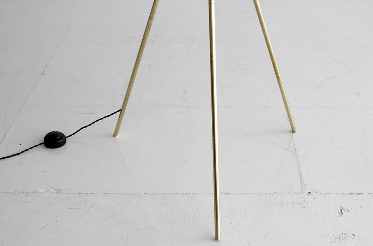 Lampadaire moonlight tripod blanc