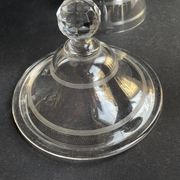 Compotier baccarat engraving nets