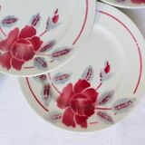 5 assiettes dessert vintage du Moulin des Loups et Orchies (210674)