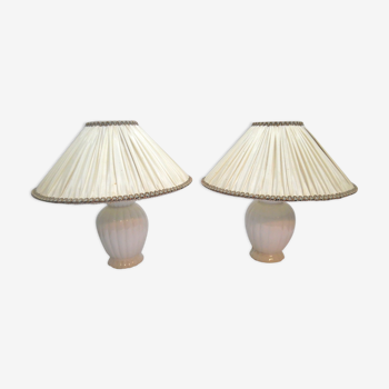 Paire de lampes de chevets