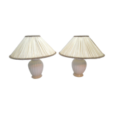 Paire de lampes de chevets