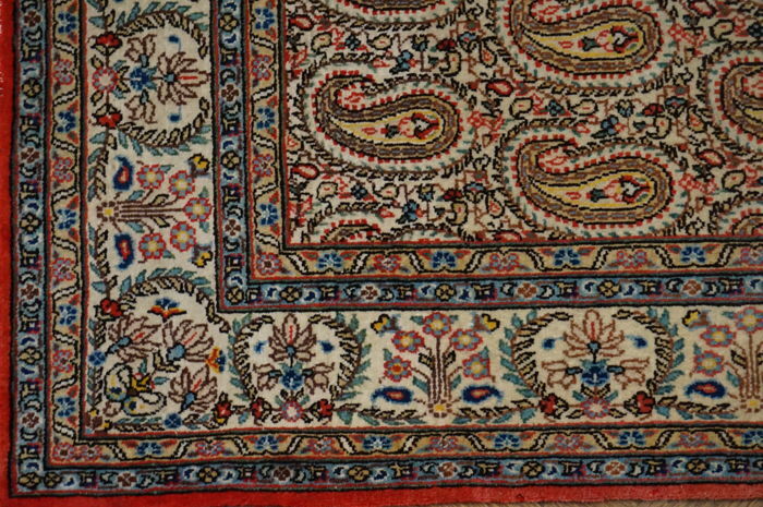 Ghoum carpet from Iran (boteh design) mid-20th century 135x215cm