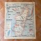 School map No.36/36bis Indochinese Federation / Madagascar Vidal-Lablache - Armand Colin