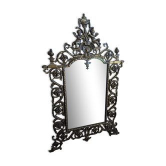 Miroir Rococo sur pied