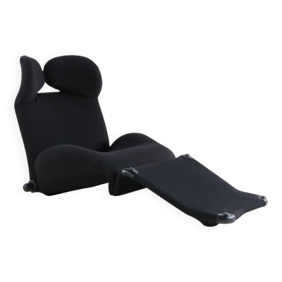 Fauteuil / chaise-longue design des années 80 par Toshiyuki Kita pour Cassina