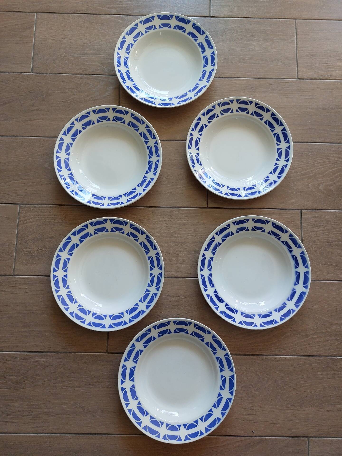 Assiette creuse Lunéville Bannec