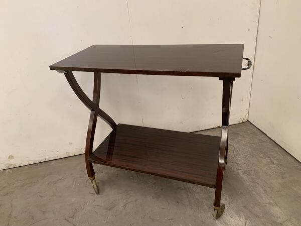 Table a desservir des années 1960 en acajou XX siècle