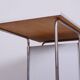 Bauhaus Lacquered Wood Writing Desk & Chair attributed to Hynek Gottwald, 1930s, Set of 2