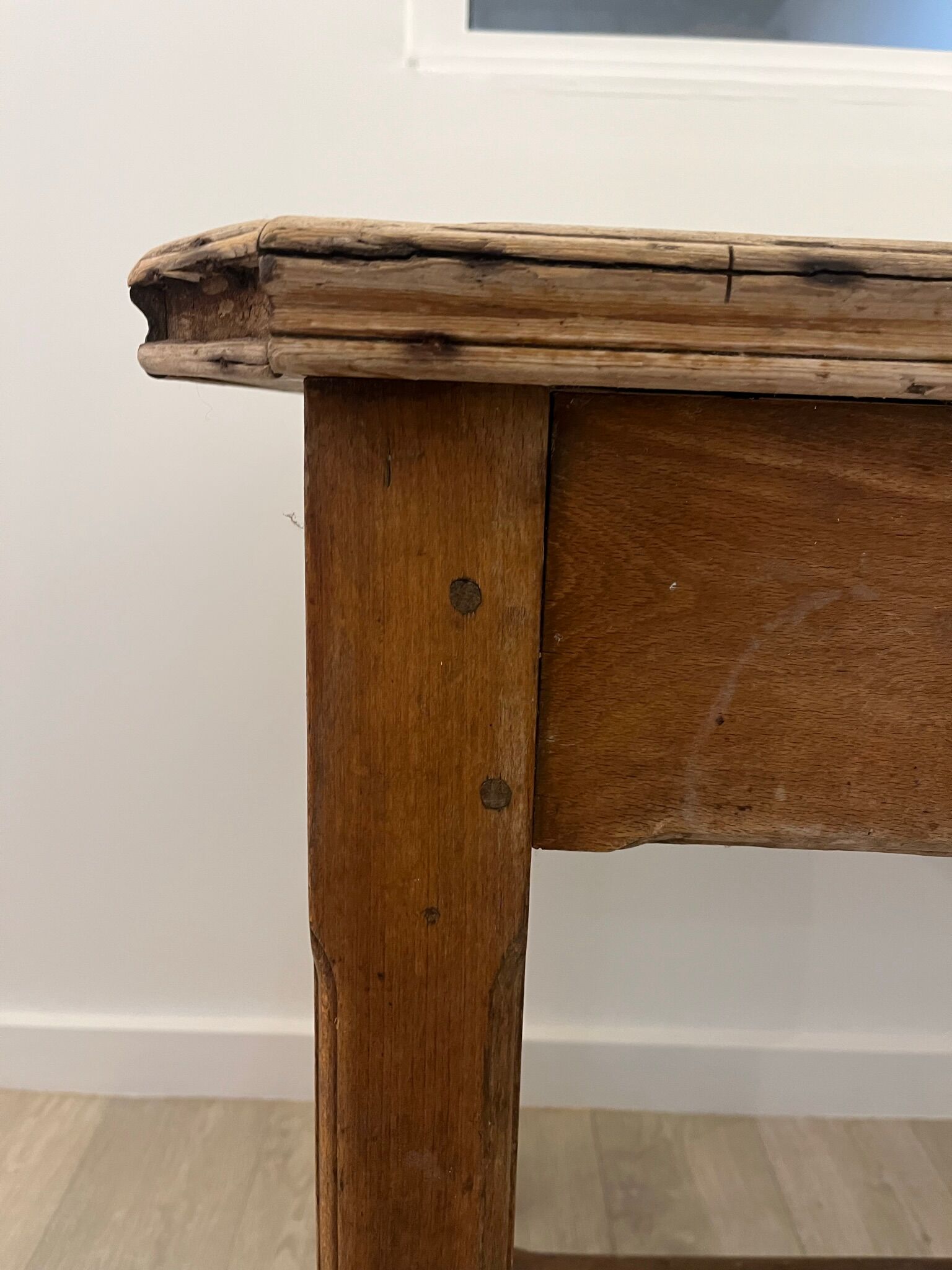 Old farmhouse table