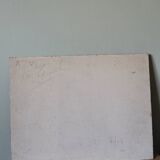 Oil painting vintage painting signed seaside landscape