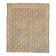 Tapis coureur vintage turc Oushak fait main en laine et coton beige des années 1970 185x212