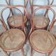 Series 4 chairs cannes bistro by Jacob and Josef KOHN No.55
