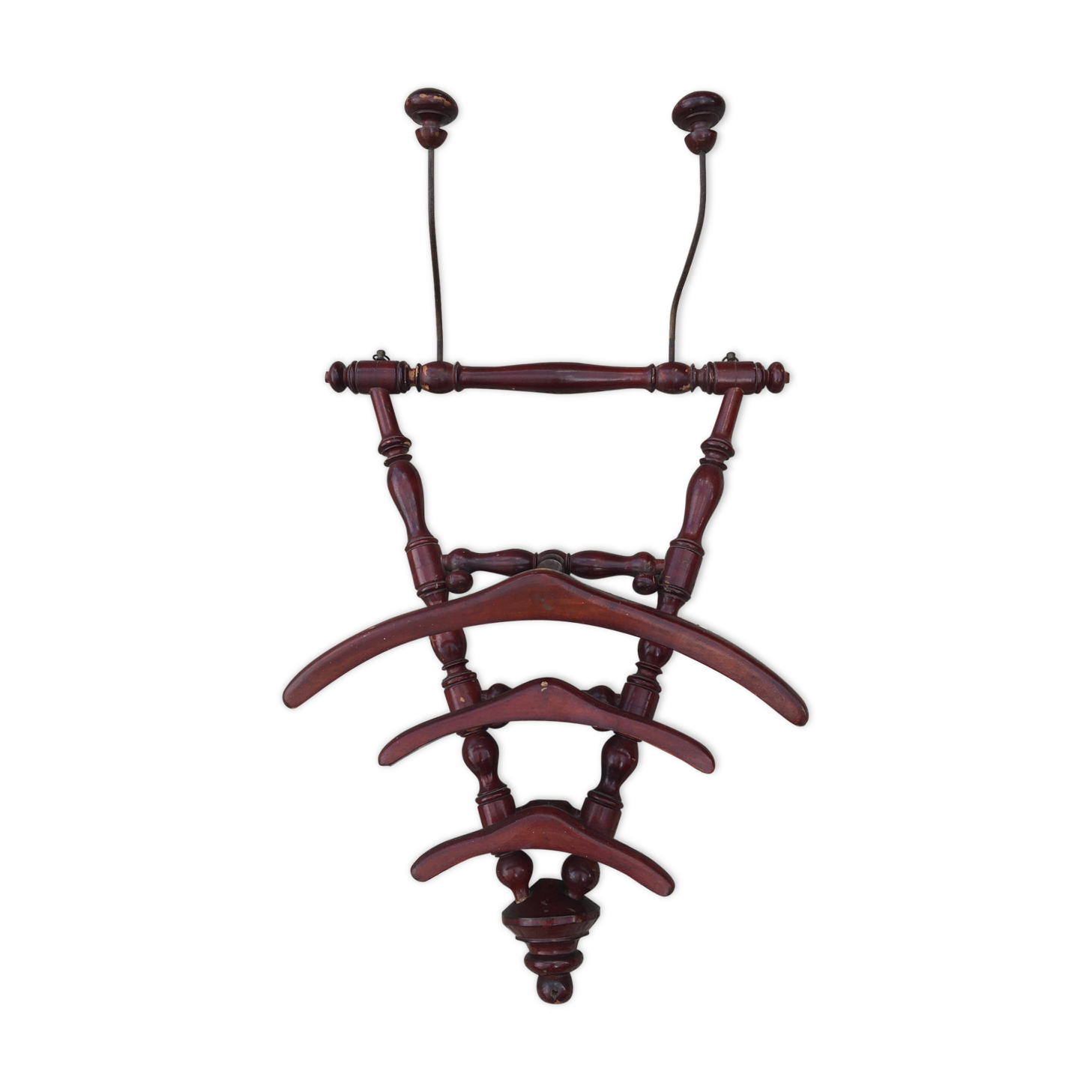 Vintage wall coatrack