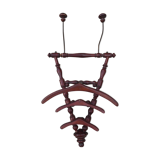 Vintage wall coatrack