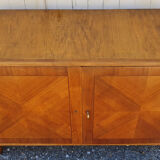 Buffet, blond beech wood, vintage, 50