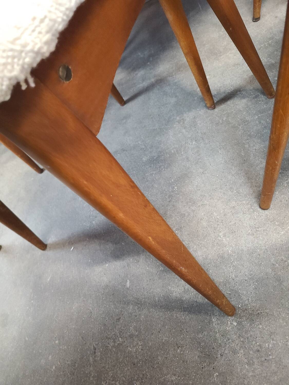 Chaises années 60 scandinave rénovées