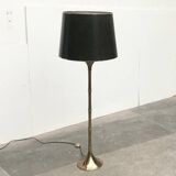 Hollywood Regency bamboo floor lamp by Ingo Maurer for M Design, 1960s.