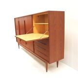 Vintage highboard by Heinrich Riestenpatt made in the 60s