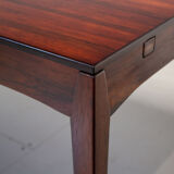 Danish Rosewood Extending Dining Table by Hornslet, 1960s