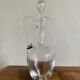 Handmade lead crystal decanter from the Lorraine crystal factory
