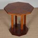 Wooden gueridon, Art Deco work from the 1930s.