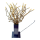 IKEA Stranne lamp - stainless steel & plastic tree 80's 90's - Octopus medusa lamp