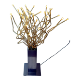 IKEA Stranne lamp - stainless steel & plastic tree 80's 90's - Octopus medusa lamp