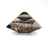 Ceramic box by Evenisse Gual - in Art Deco style - vintage (circa 1993)