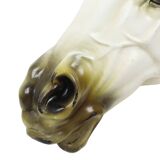 Large Classical Bust Parthenon Horse Greek Style Plaster 39cm