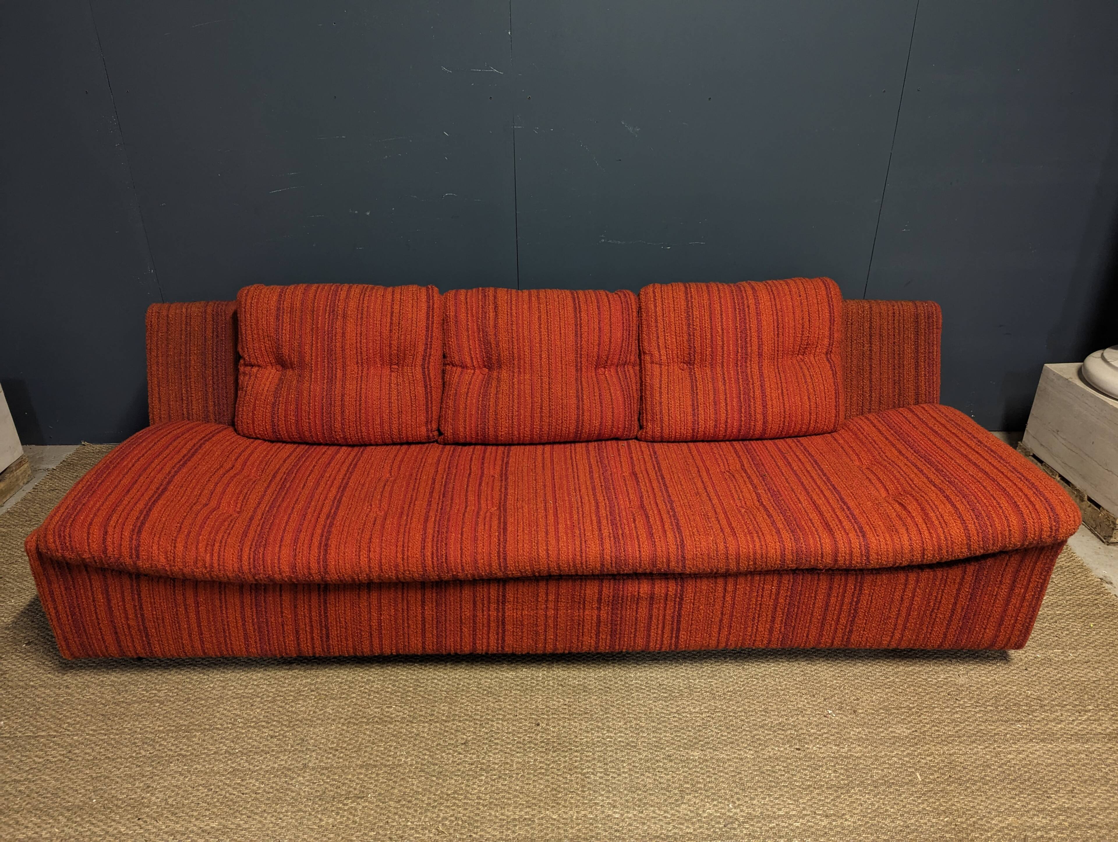Sicaf goose feather-filled terry fabric sofa