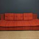 Sicaf goose feather-filled terry fabric sofa