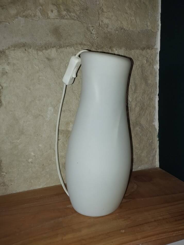 mylonit lamp – IKEA vintage table lamp in blown glass –