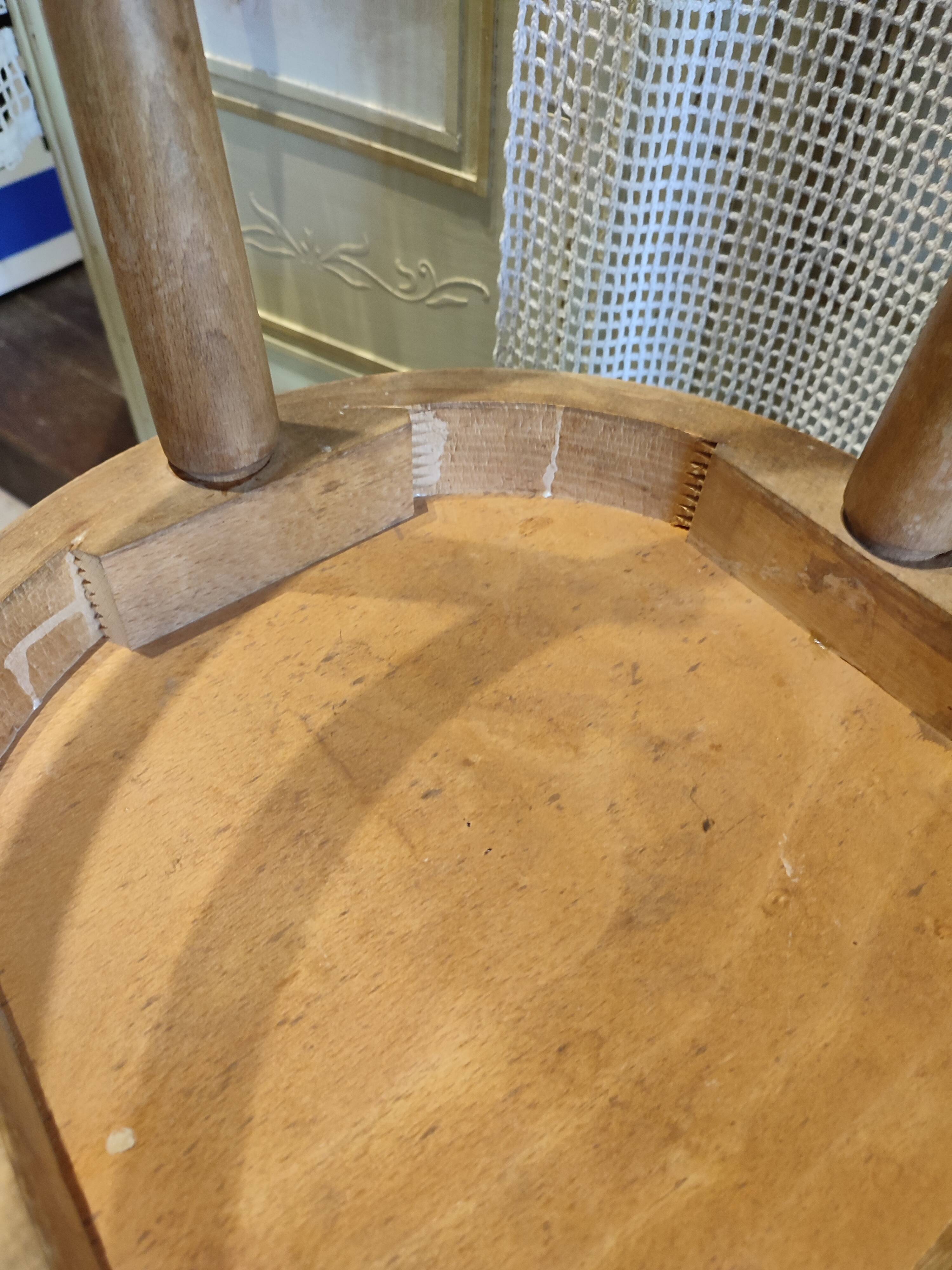 Pair of baumann high stools