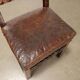 Antique Baroque chair in carved walnut, Italy, 18th century.