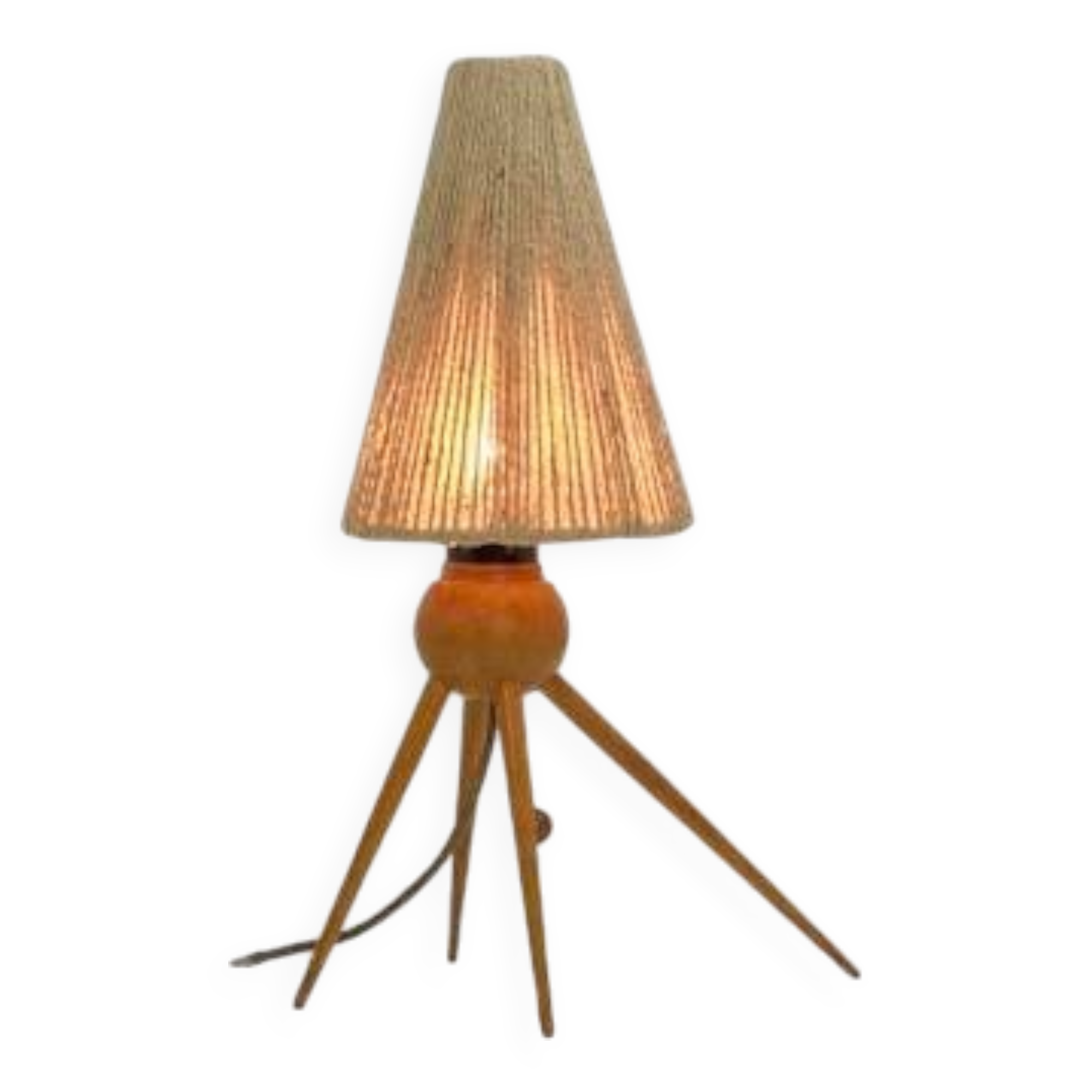 Scandinavian Lamp 50's — Rare Model Attributed to Uno & Östen Kristiansson