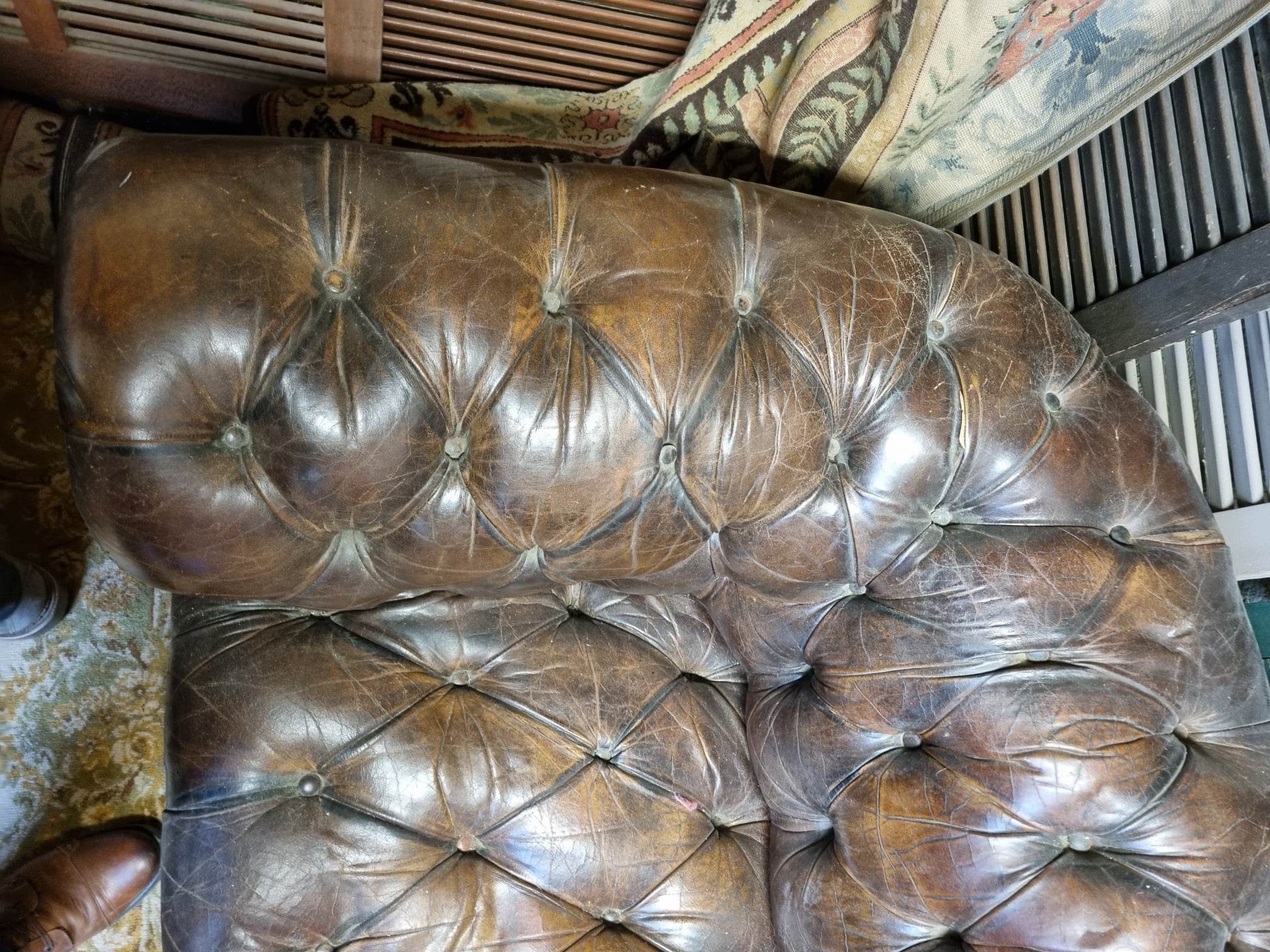 Antique chesterfield sofa