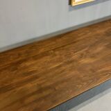 Farmhouse table "Dark Brown", spindle legs XXL 300 X 90 cm