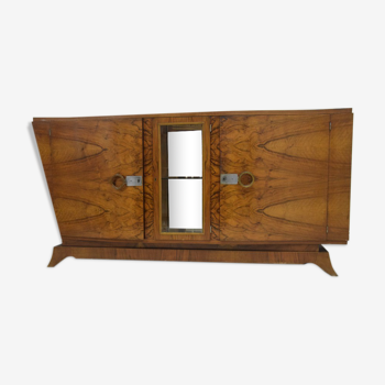 1930's Art Deco credenza - walnut