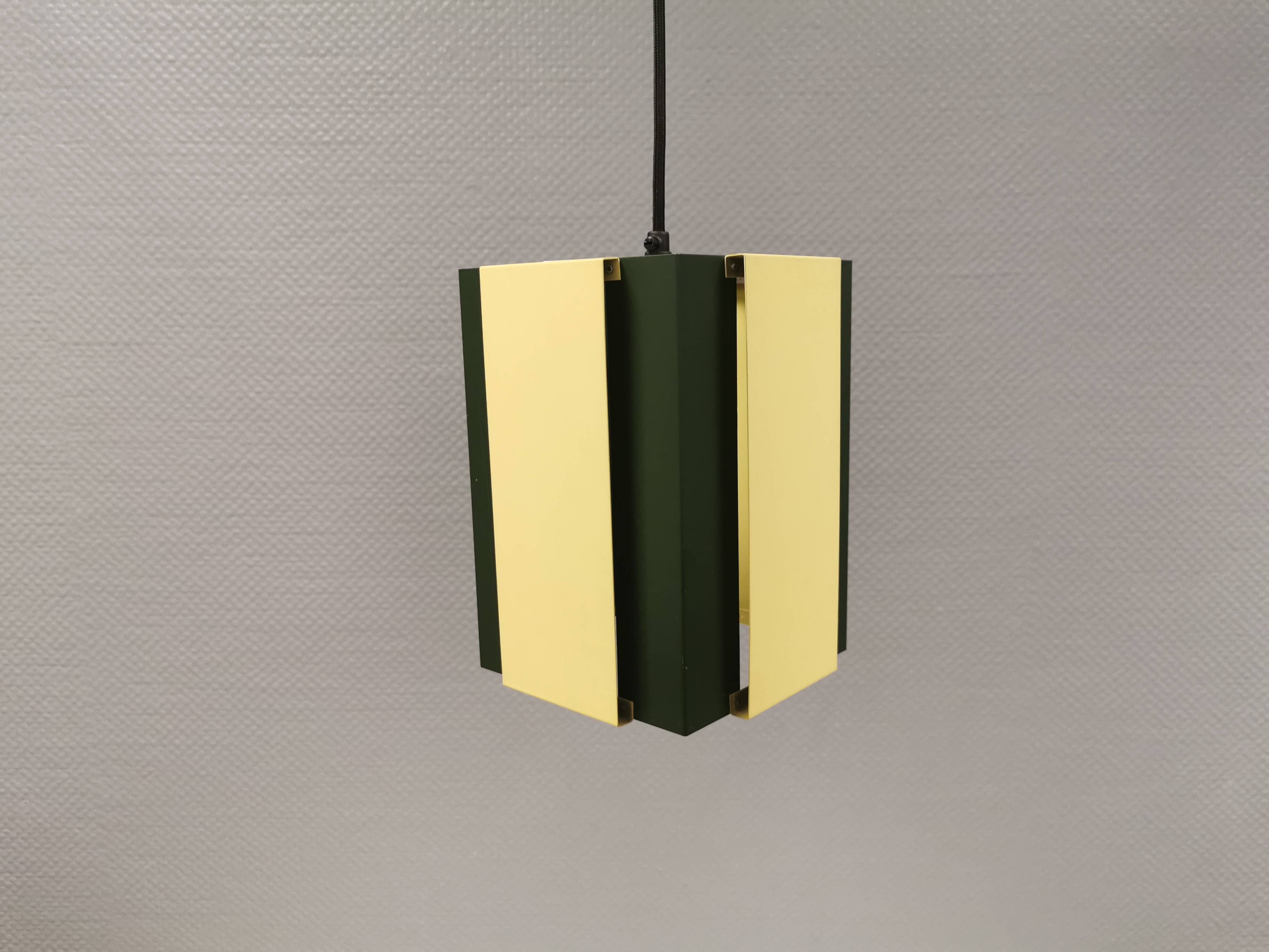 Rare hanging lamp from Nordisk Solar Denmark 1970s.