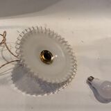 Vintage opaline suspension