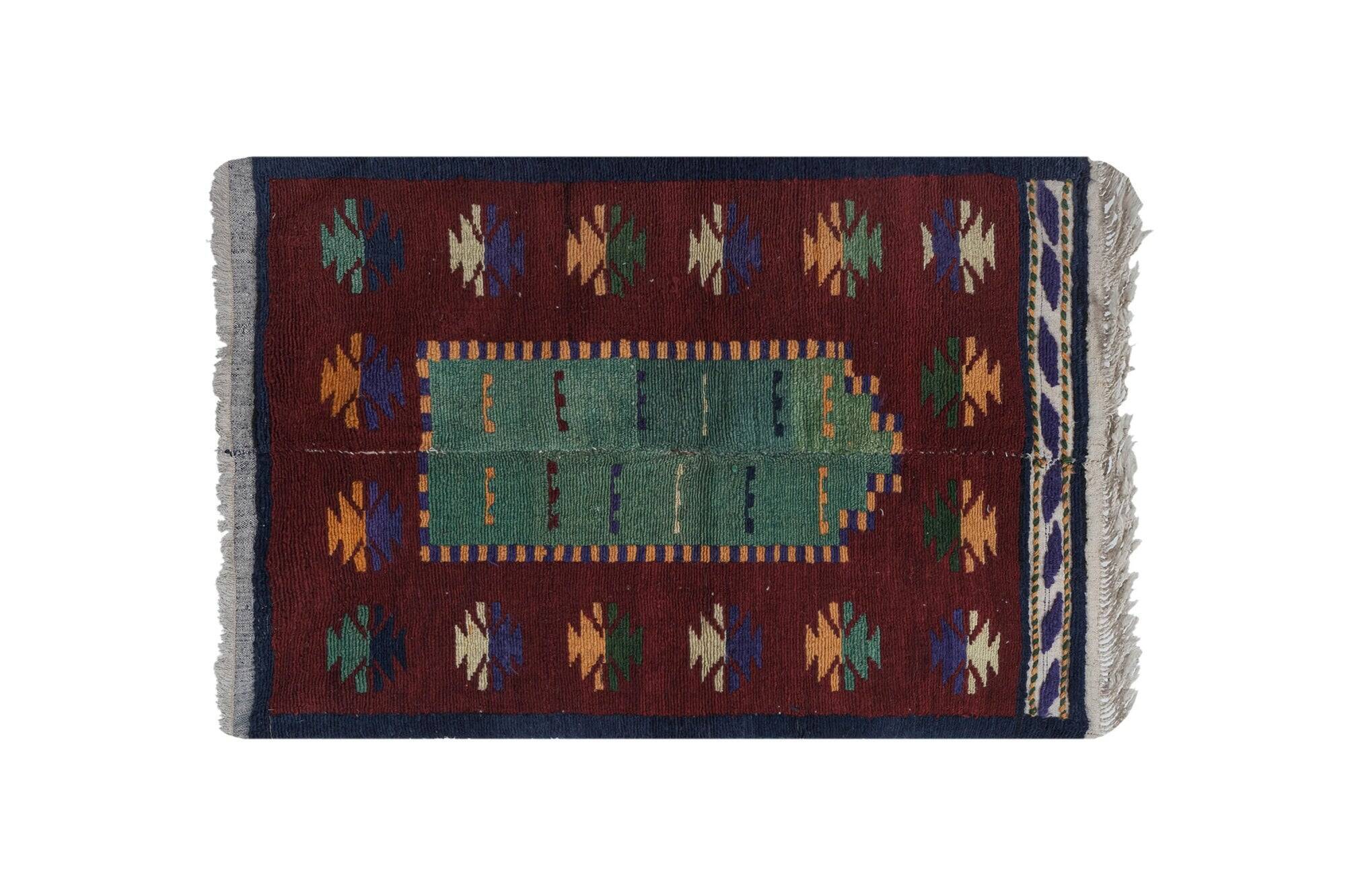 Vintage handmade Turkish rug 107x160 cm
