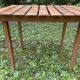 Vintage camping table bistro 1950s vintage